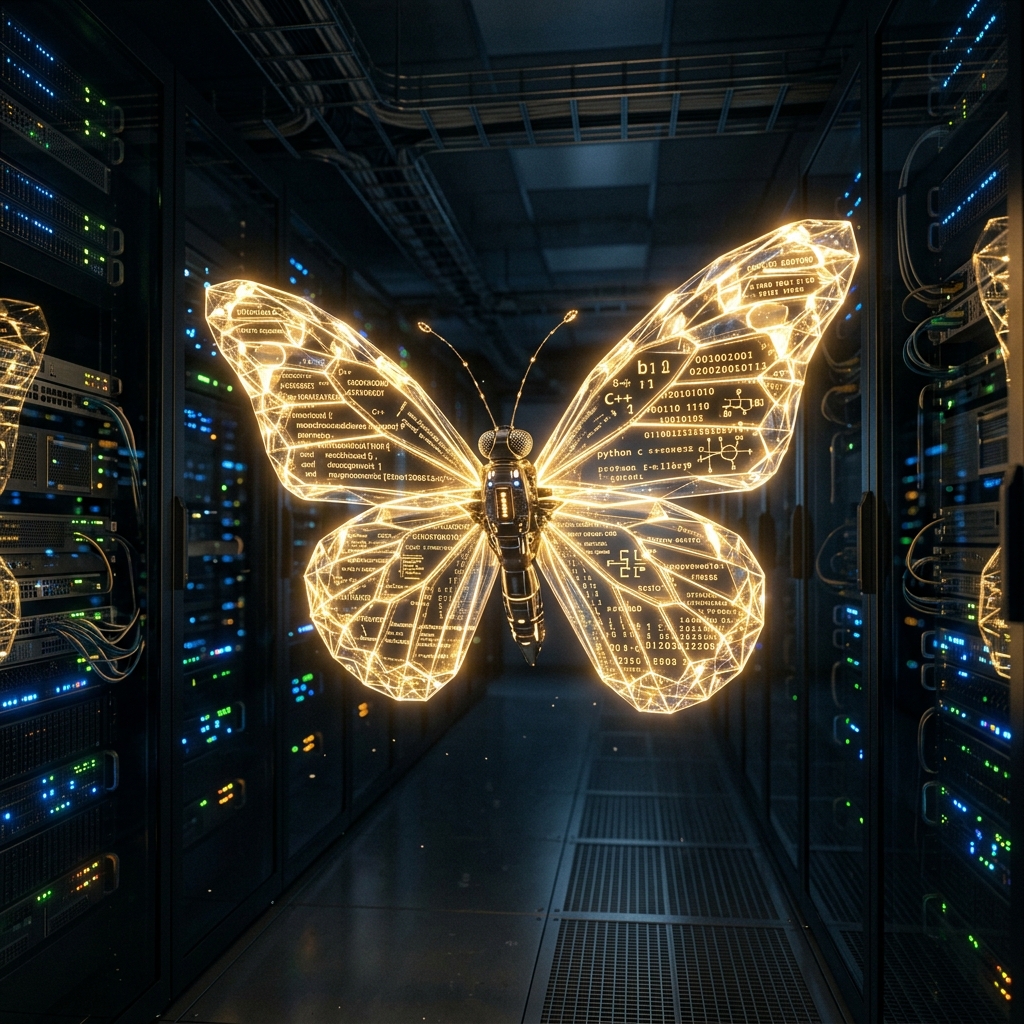 Claude Mythos Butterfly